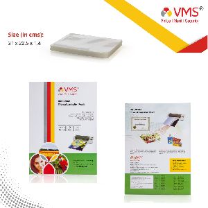 VMS Deluxe Laminating Pouch