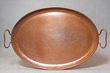 ANTIQUE OVAL TRAY