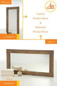 Wooden Mirror