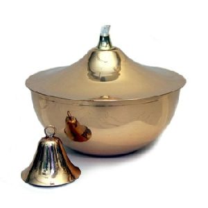Copper Garden Oil Lamp