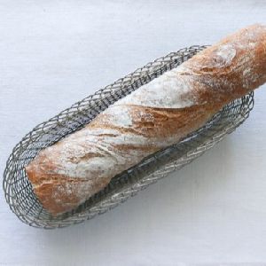 Wire Woven Bread Basket
