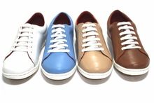 ladies leather sneaker shoes