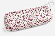 Yoga Flower Printed Bolster pillow