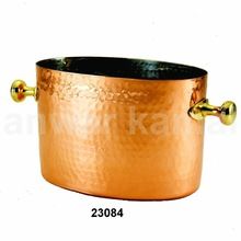 COPPER ICE BUCKETS WITH HANDLE