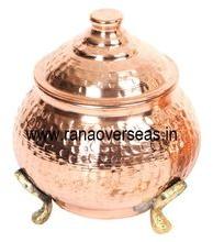 Pure Copper Tea Sugar Spices and Coffee Canisters
