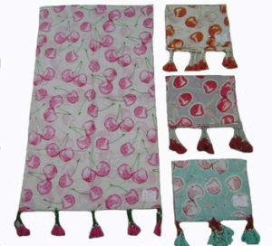 Cotton Apple Printed Stole