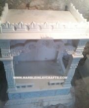 White Makrana Marble Temple