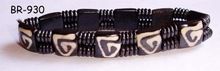 wide leather cuff bracelets