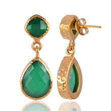 Yellow Gold Plated Fashion Earring