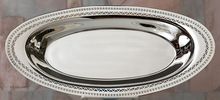 Silver plated Oval dish tray