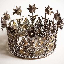 Flower Rhinestones Crown
