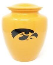 Yellow Adult Cremation Urn