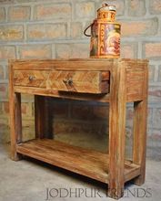 Wood Console Table