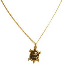 Tortoise Pendant Necklace