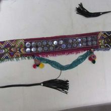 Handmade Indian Tradition Vintage Fabric Belt