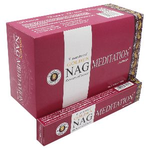 Golden nag meditation incense