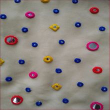 mirror embroidery fabric