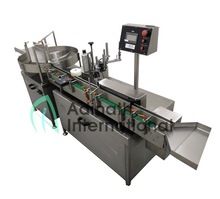 Wrap Around Vial Self Adhesive Sticker Labeling Machine