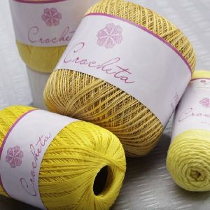 Gassed Mercerized Crochet Threads