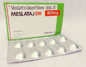 Mesalamine Delayed Release Tablets USP 800 mg (Mesla Taj 800 mg)