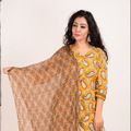 print Stitched Salwar Kameez