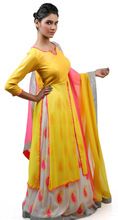 Yellow and Pink Lehnga