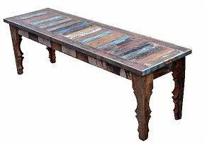 wooden long coffee table