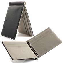 Money clip wallets in Brown and Black