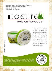 100% Pure Aloevera Gel