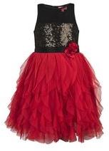 Kids Girls Red Party Dress