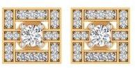 Solitaire Diamond earrings