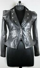 womens emo sheep leather jacket