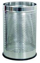 Stainless Steel Perforated Open Dustbin