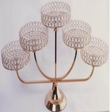 5 plates crystal beaded cake stand