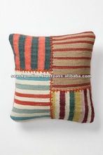 Wool Kilim Pillow Vintage Design