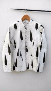 Jaipur Sanganeri Hand Block Printed Quilted Jackets