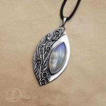 Sterling Silver Moonstone Pendant