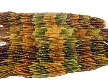 Natural Petrol Tourmaline Beads