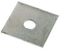 standard square hole flat washer galvanized