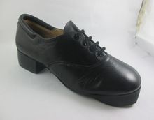 Irish dance black jig shoe