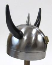 Viking Helmet with Horn,