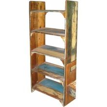 RECLAIMED WOOD BOOK SHELF