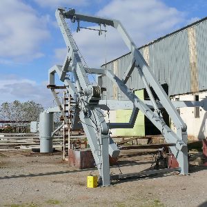 Life boat davit installation