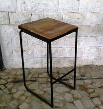 Wood bar stool furniture