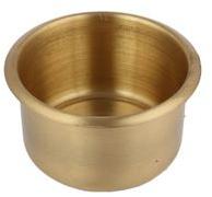 Brass jumbo poker table cup holder