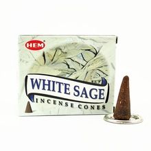 HEM WHITE SAGE CONE INCENSE