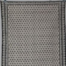 Dabu Dyed Handwoven Carpet