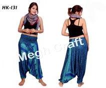 Wide Leg Harem Pants