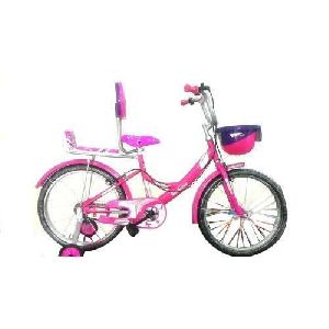 Rockstar Kids Pink Basket Bicycle