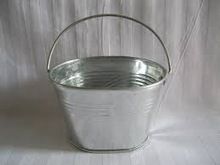 Wine Metal Plain Bucket